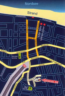 Lageplan der Ferienwohnung